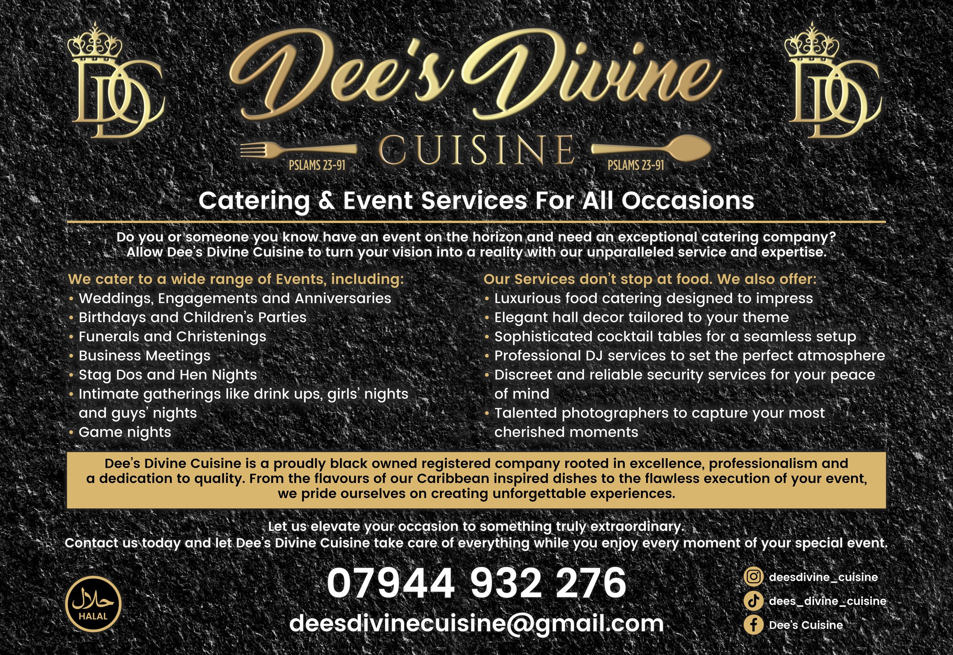 Dee's Divine Cuisine